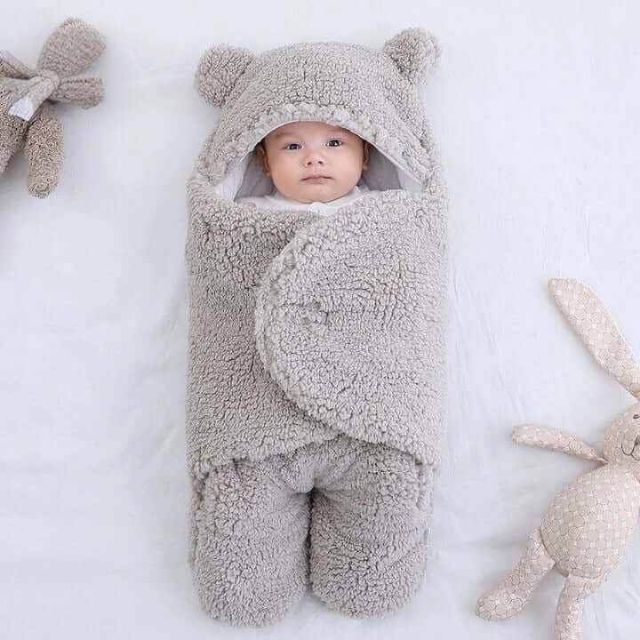 Image of Baby Sleeping Bags - Fleece Swaddle Blankets for baby aged 0 - 9 months. Shop now at OleOle.