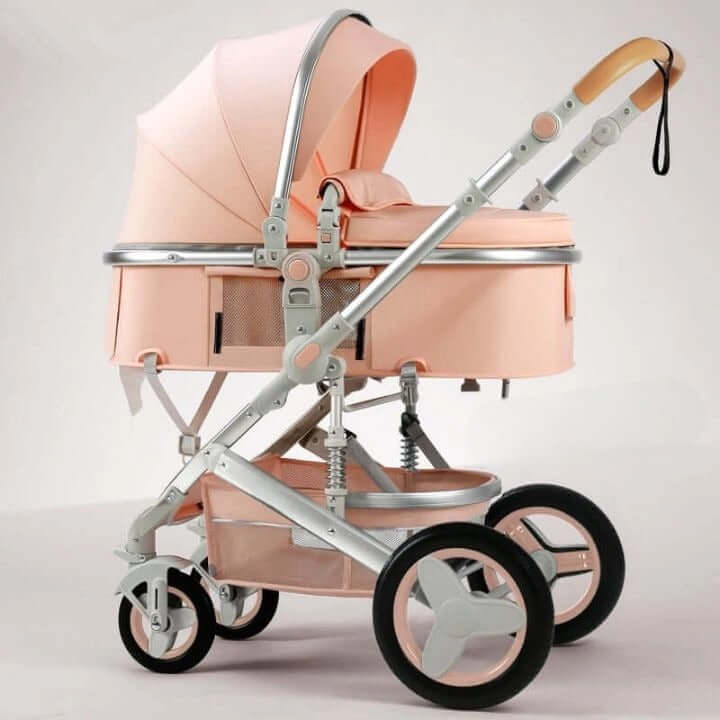 Image of Bassinet Pram at OleOle: Versatile 3-in-1 stroller for baby 0-3 years - Lightweight & stylish travel companion.