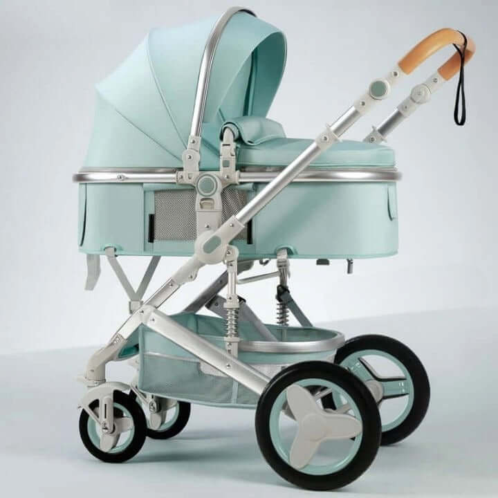 Image of Bassinet Pram at OleOle: Versatile 3-in-1 stroller for baby 0-3 years - Lightweight & stylish travel companion.