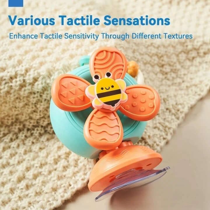 Image of Montessori Suction Cup Spinning Toys - Educational Toys for Toddlers. Shop now at OleOle.