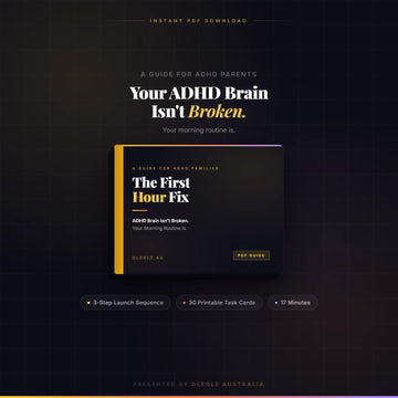The First Hour Fix | ADHD Morning Routine Guide for Parents