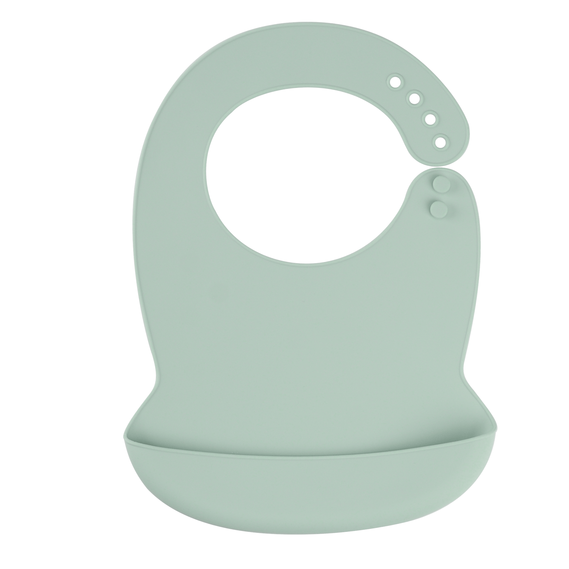 Image of Adjustable Silicone Baby Bib - On Sale Now at OleOle ! Easy-to-clean and comfortable bib for mess-free mealtimes.