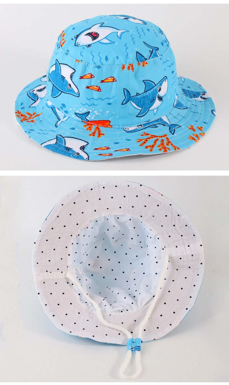 Image of Stylish Summer Hats for Kids (6mo-10yrs): Cotton Bucket & Panama Cap. Shop now at OleOle.