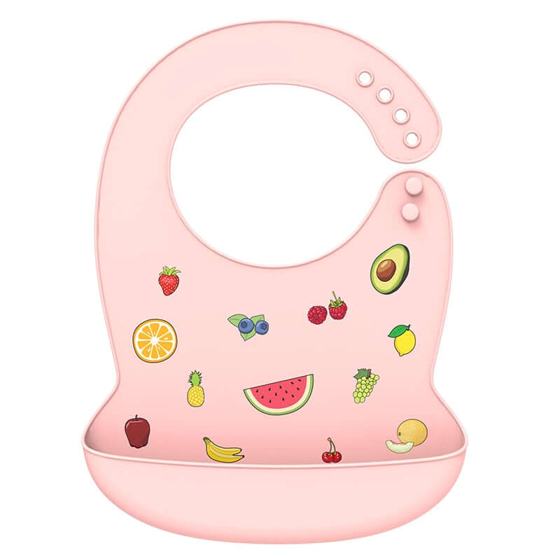 Image of Adjustable Silicone Baby Bib - On Sale Now at OleOle ! Easy-to-clean and comfortable bib for mess-free mealtimes.