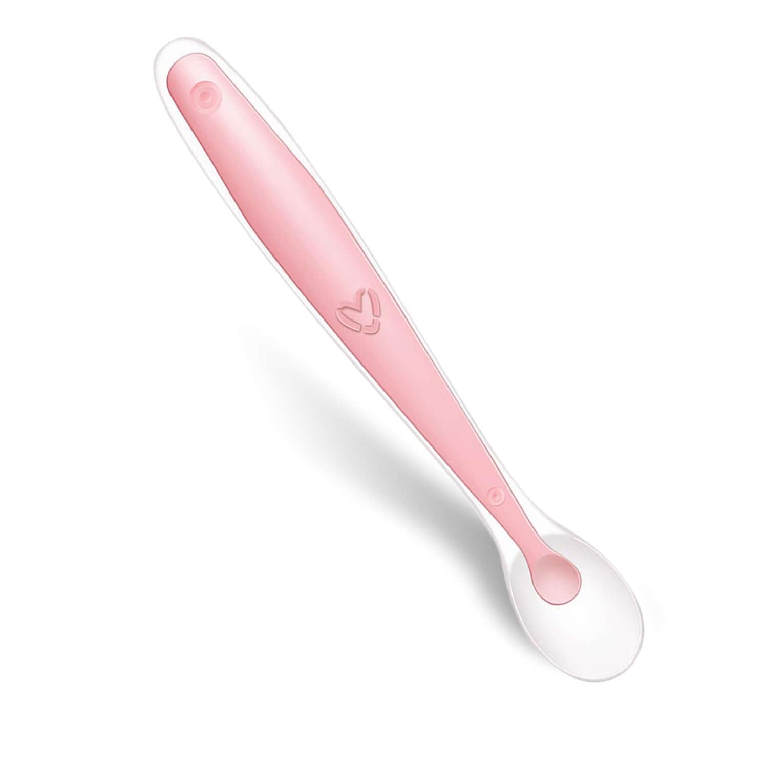 Image of Baby Silicone Spoon: Soft, Safe, and On Sale at OleOle! Complete with Storage Box for a Mess-Free Feeding Experience.