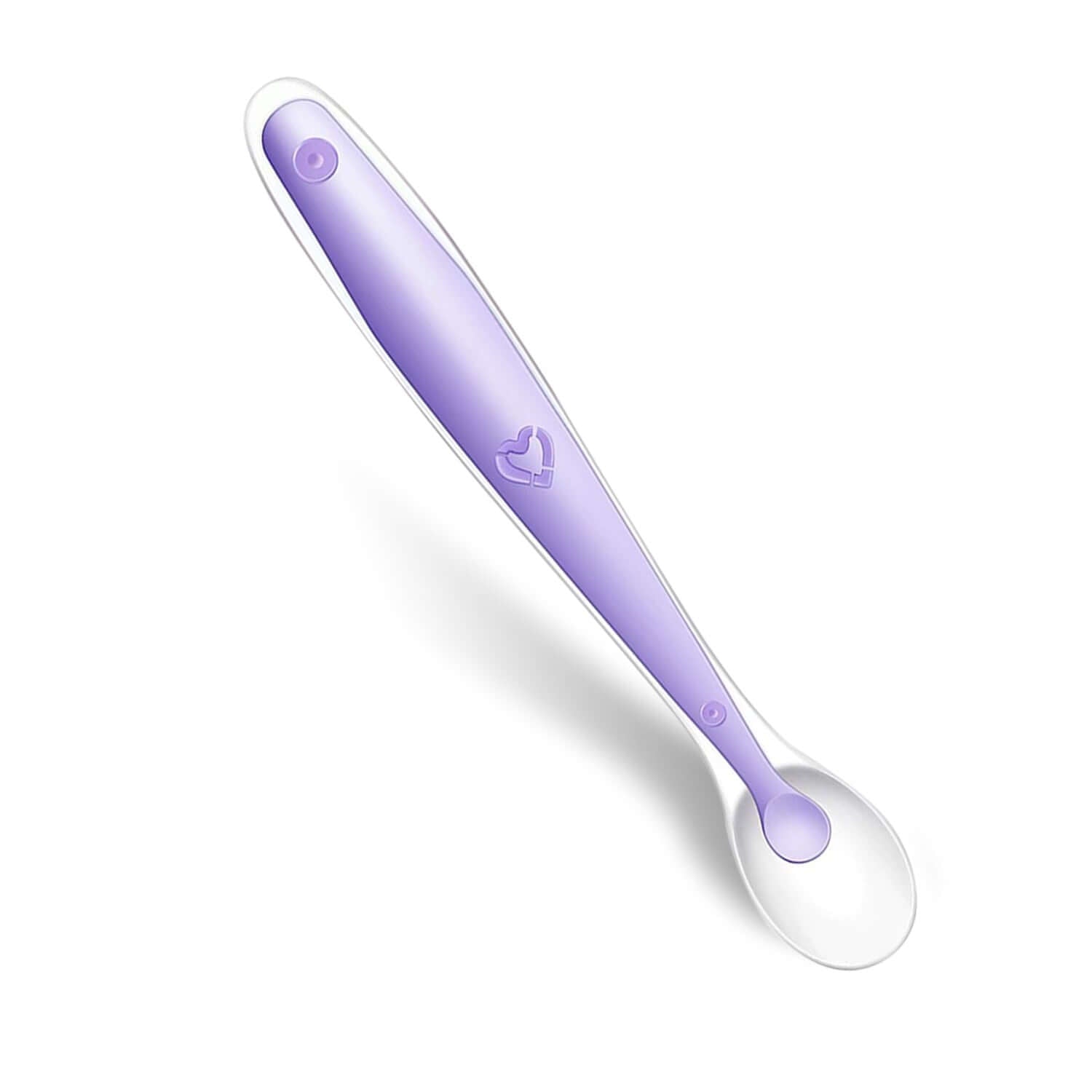 Image of Baby Silicone Spoon: Soft, Safe, and On Sale at OleOle! Complete with Storage Box for a Mess-Free Feeding Experience.