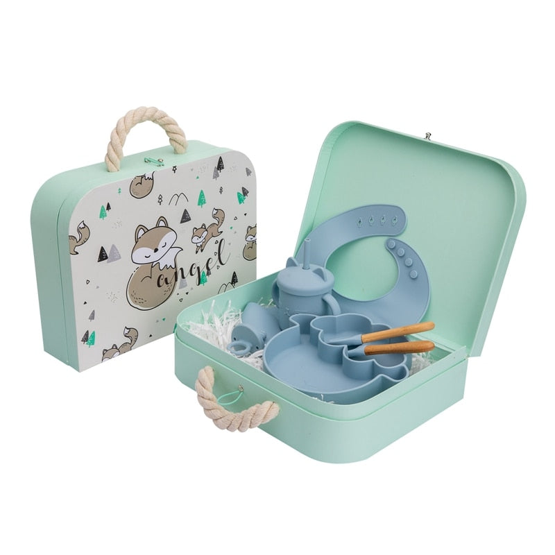 Image of Feeding Set: Perfect for Baby & Kids. Includes Gift Box! Shop now at OleOle.