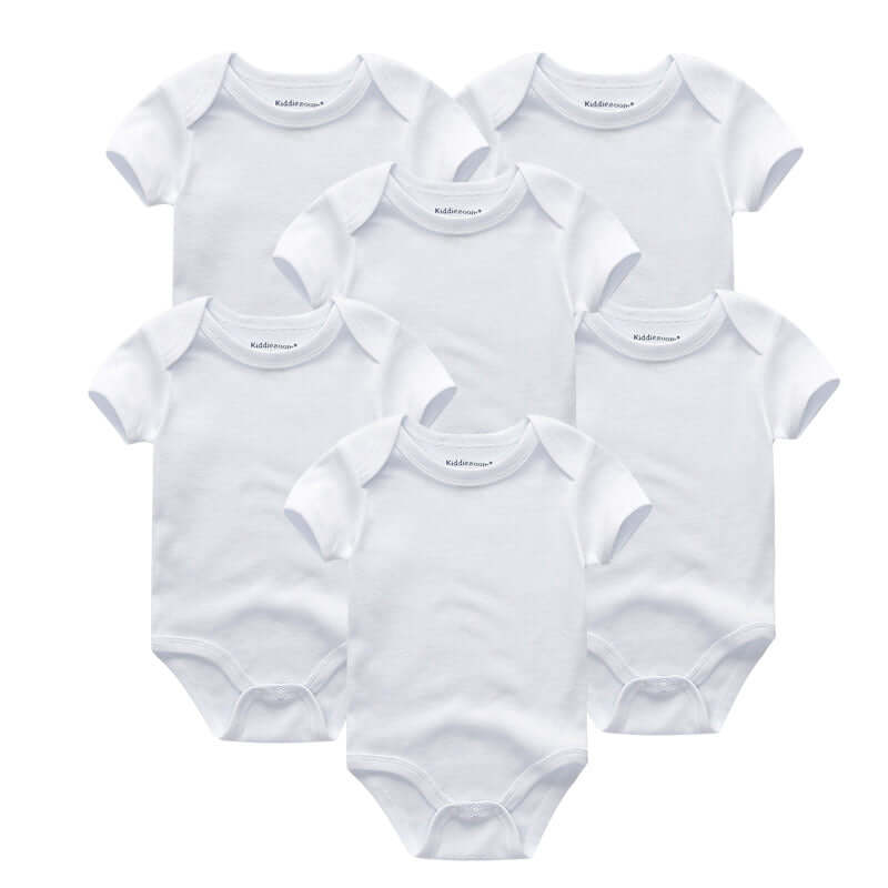 A Set of 6 Handmade Unisex Baby Jumpsuits, perfect for your little one from OleOle.