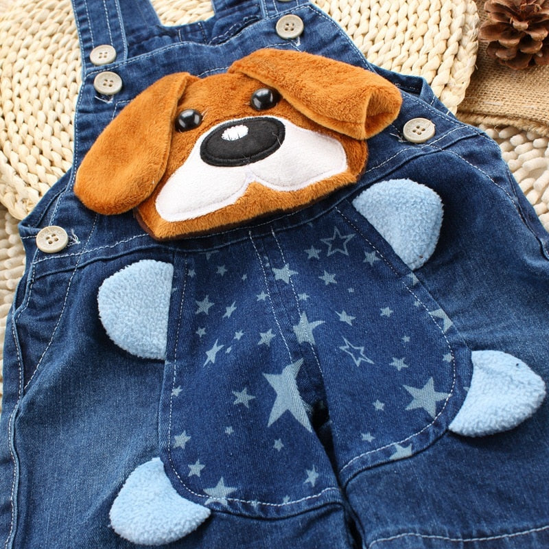 Image of Stylish summer denim shorts for baby boys (9m-3yrs): Cool comfort for sunny adventures! Shop now at OleOle.