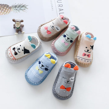 OleOle Newborn Baby Socks with Anti-slip Soft Sole (0 - 12 months)