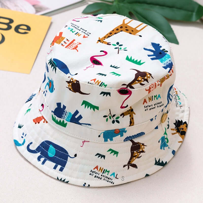 Image of Stylish Summer Hats for Kids (6mo-10yrs): Cotton Bucket & Panama Cap. Shop now at OleOle.