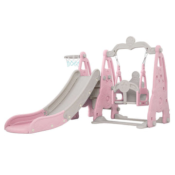 Children's Swing Set with Slide