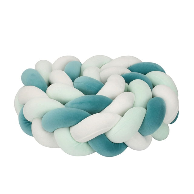 OleOle Braided Cot Bumpers Nursery Crib Safety Essentials
