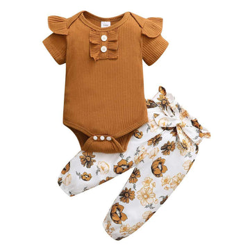 Designer Baby Girl Outfit Cloth 3 pcs Set (1 - 2 yrs)