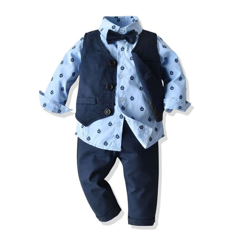 OleOle Baby Boy Blazer Suit Set Collection (6m - 4 yrs): A formal blazer suit set for baby boys, available in sizes 6 months to 4 years.