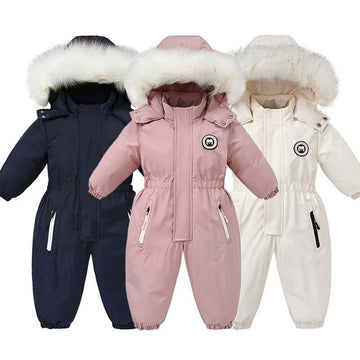OleOle Premium Stylish Waterproof Cozy Winter Ski Suit Collection for Baby Kids (1 - 5 yrs)