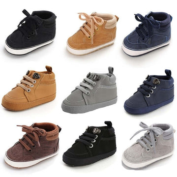 OleOle Newborn Baby Boys Leather Shoes (0-2yrs)