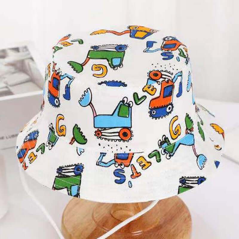 Image of Stylish Summer Hats for Kids (6mo-10yrs): Cotton Bucket & Panama Cap. Shop now at OleOle.