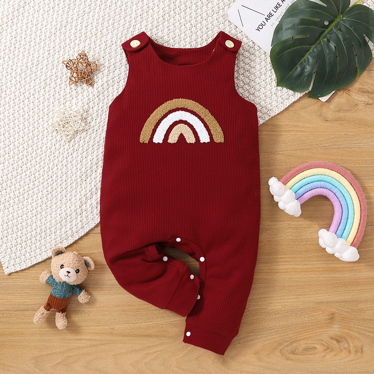 Image of Adorable Baby Romper for 0-18 Months - Perfect Summer Outfit! Shop now at OleOle.