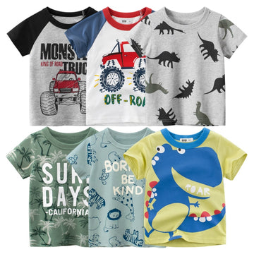 Summer Fashion Baby Boy T Shirt Collection (1 - 6 yrs)