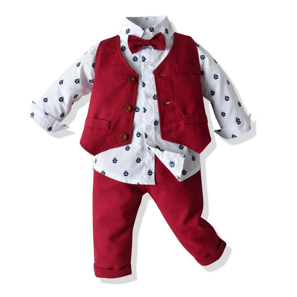 OleOle Baby Boy Blazer Suit Set Collection (6m - 4 yrs): A formal blazer suit set for baby boys, available in sizes 6 months to 4 years.