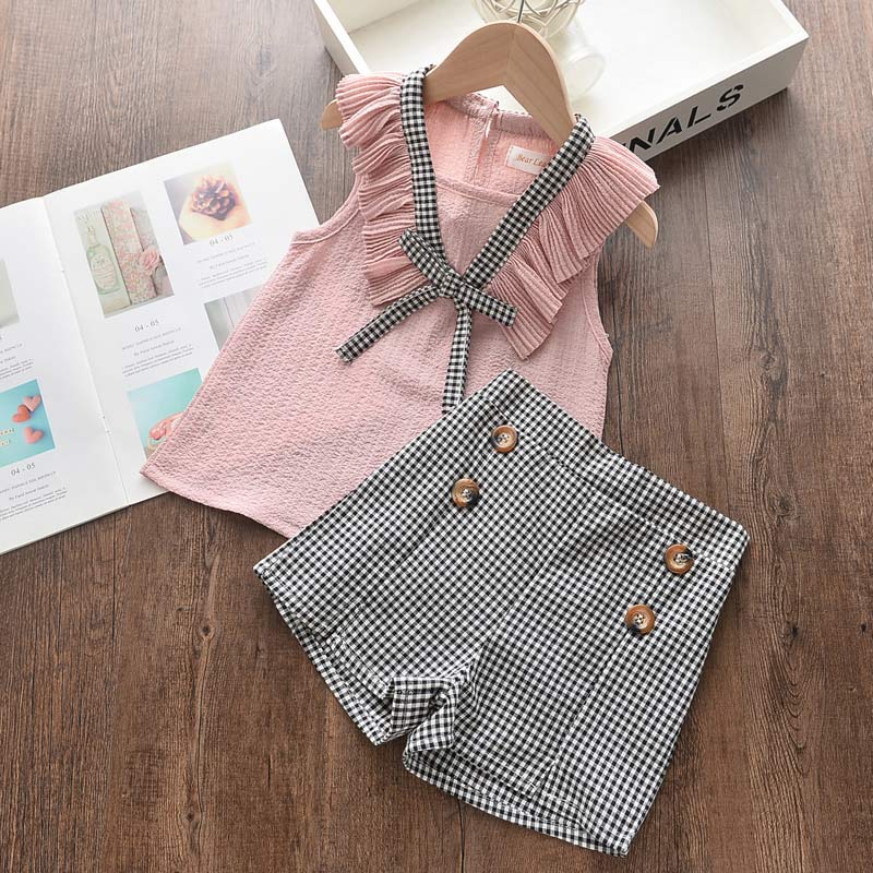 Image of Baby girl chiffon clothing set (2-6 yrs) for a stylish season! Shop now at OleOle.