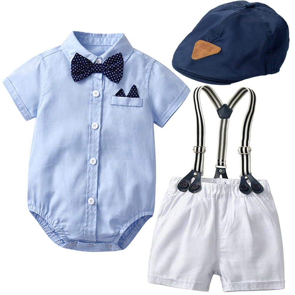 Image of Baby Boy Romper: Adorable Bodysuit Clothes Collection, 3 months to 2 years. Shop now at OleOle for the cutest styles at a special sale price!