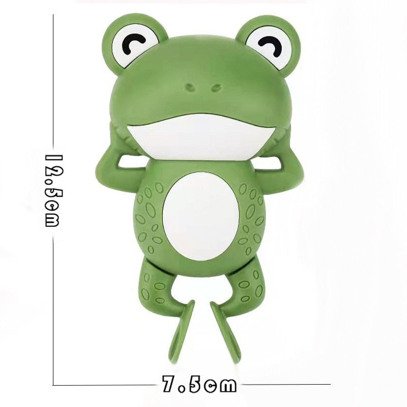 Image of Cuddle-worthy Cute Frog Bath Toys Collection: Perfect companions for your baby's bath time. On sale now at OleOle!