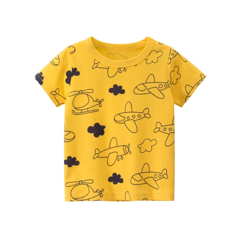 Image of Trendy T-Shirts for Boys (1-6 yrs) - Cool, Comfortable, and Adorable Designs! Shop now at OleOle.