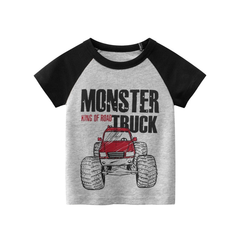 Image of Trendy T-Shirts for Boys (1-6 yrs) - Cool, Comfortable, and Adorable Designs! Shop now at OleOle.