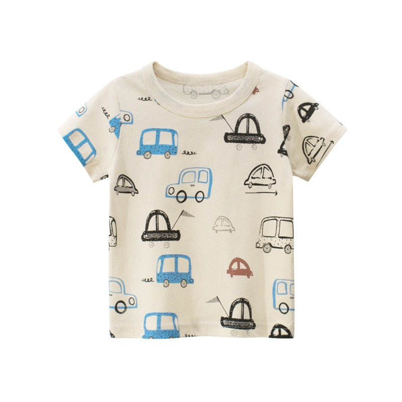 Image of Trendy T-Shirts for Boys (1-6 yrs) - Cool, Comfortable, and Adorable Designs! Shop now at OleOle.