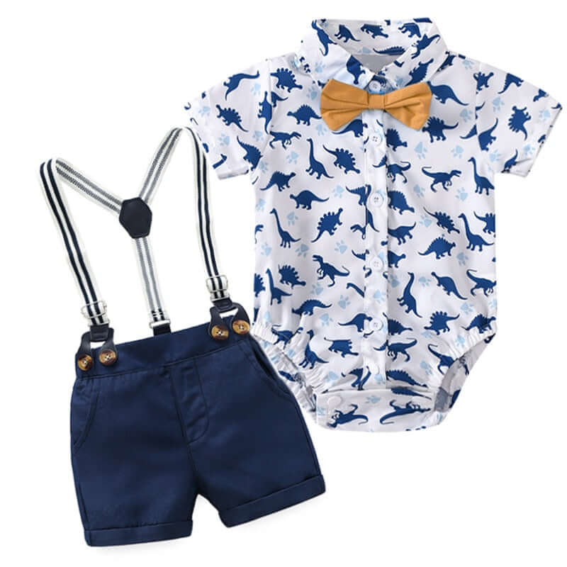 Image of Baby Boy Romper: Adorable Bodysuit Clothes Collection, 3 months to 2 years. Shop now at OleOle for the cutest styles at a special sale price!