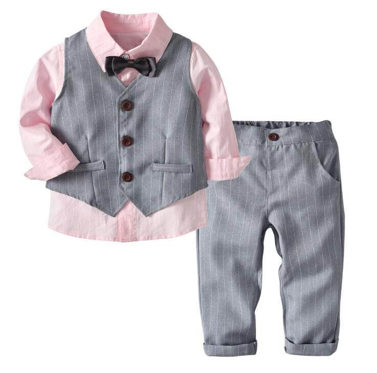 OleOle Baby Boy Blazer Suit Set Collection (6m - 4 yrs): A formal blazer suit set for baby boys, available in sizes 6 months to 4 years.