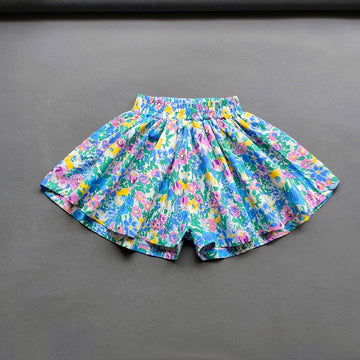 OleOle New Summer Fashionable Linen Mini Shorts Pants for Baby Girls (1 - 10 years)