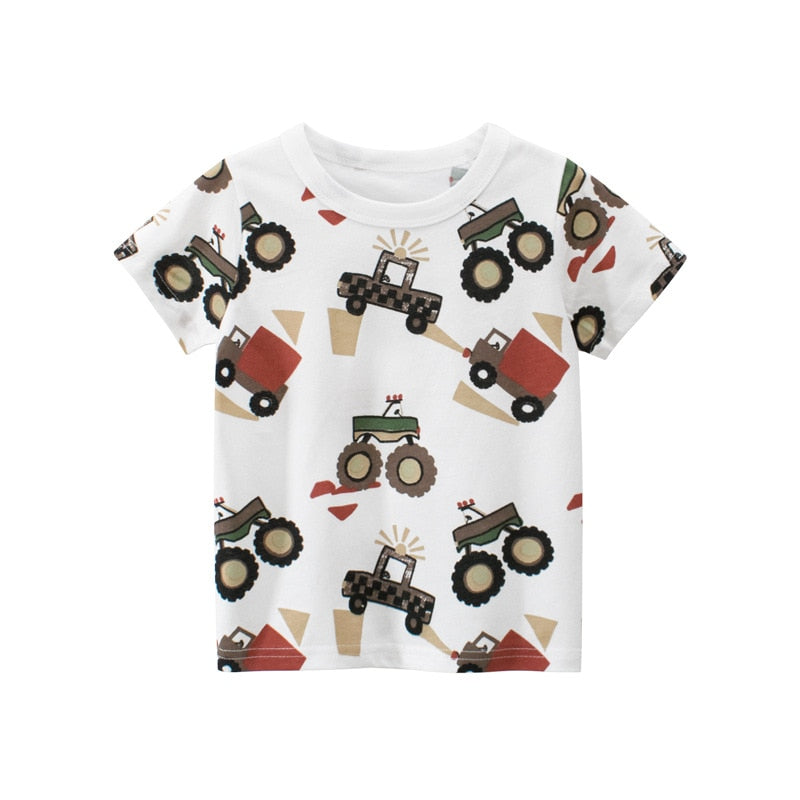 Image of Trendy T-Shirts for Boys (1-6 yrs) - Cool, Comfortable, and Adorable Designs! Shop now at OleOle.