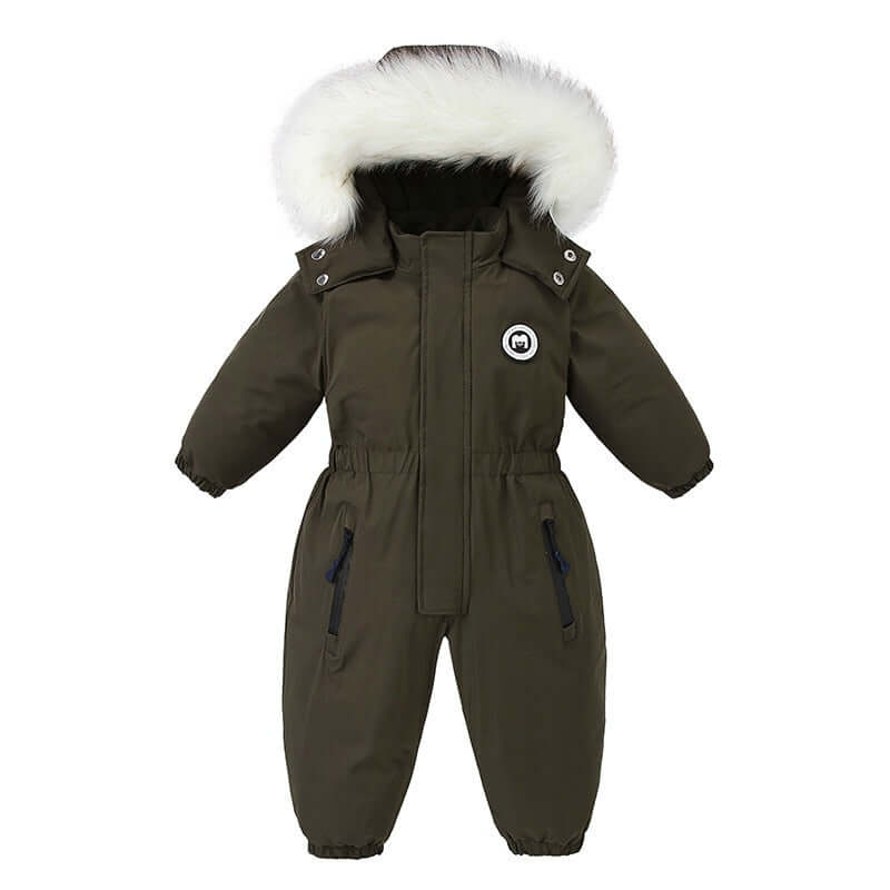 Image of Waterproof Winter Ski Suits for Trendy Kids (1-5 yrs) - Cosy Cold-Weather Style! Shop now at OleOle.