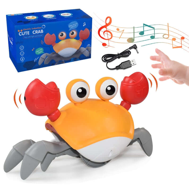 Image of Crawling Crab Octopus Toy - Engage and Delight with Adorable, Interactive Playtime. Shop now at OleOle.