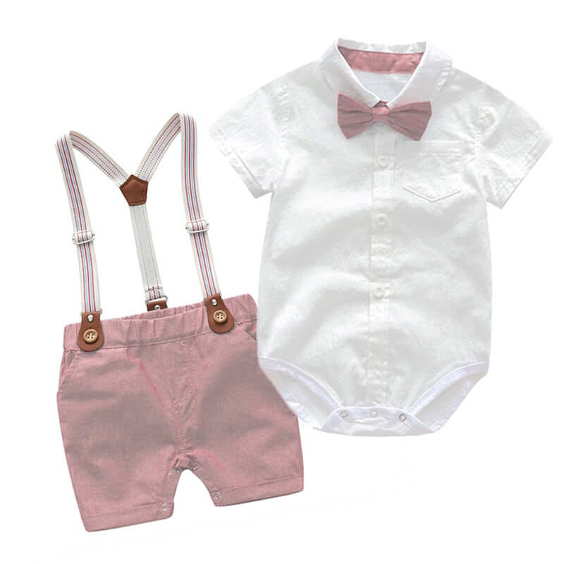 Image of Baby Boy Romper: Adorable Bodysuit Clothes Collection, 3 months to 2 years. Shop now at OleOle for the cutest styles at a special sale price!