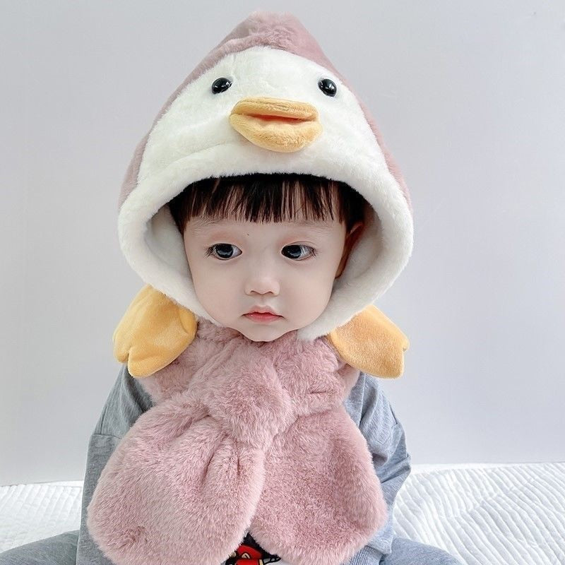 Image of Warm & Cosy Winter Bonnet for Baby (6m-2yrs) – Soft Faux Fur Collection. Shop now at OleOle.