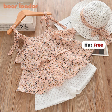 Summer Fashion Baby Girl Chiffon Clothing Set (2 - 6 yrs)