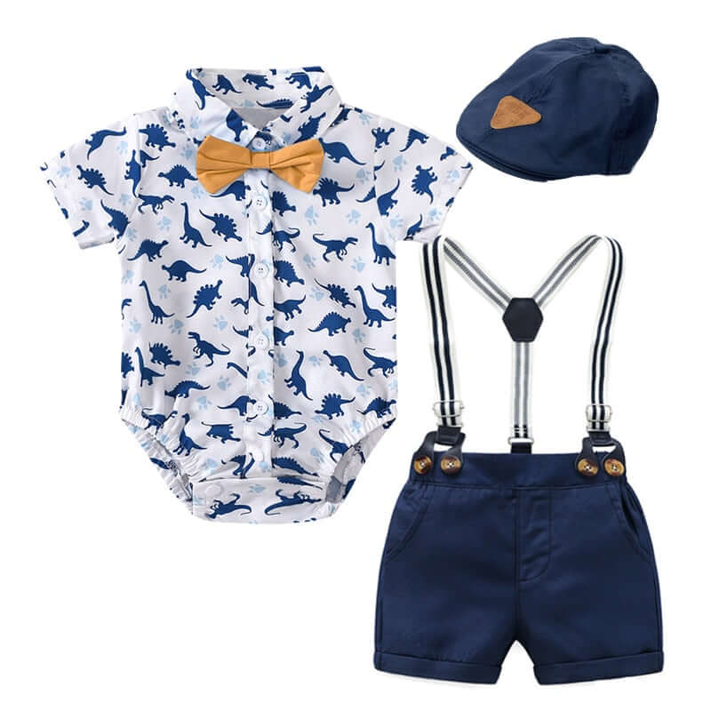 Image of Baby Boy Romper: Adorable Bodysuit Clothes Collection, 3 months to 2 years. Shop now at OleOle for the cutest styles at a special sale price!