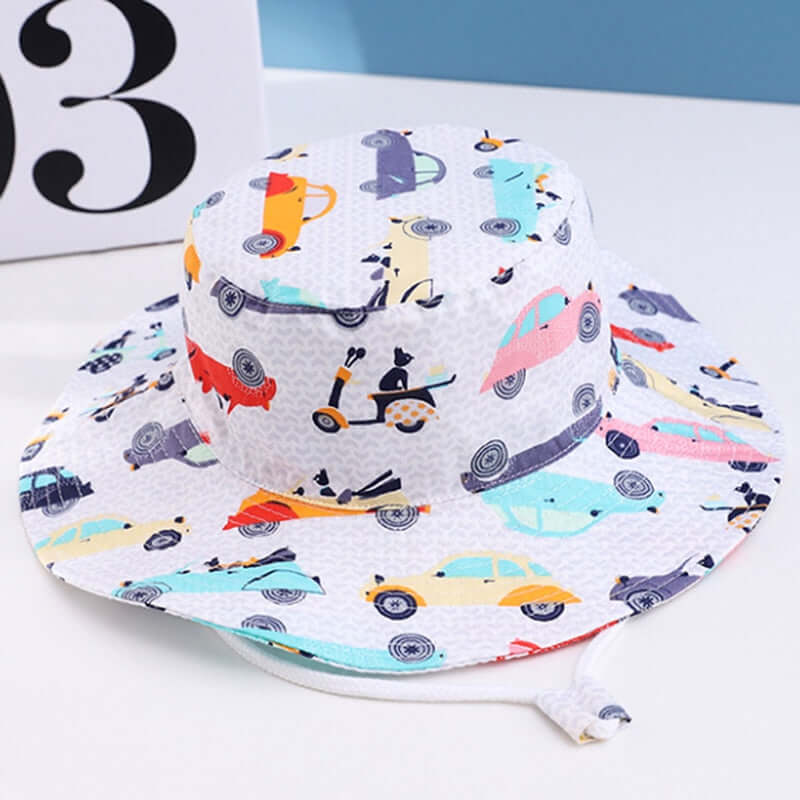 Image of Stylish Summer Hats for Kids (6mo-10yrs): Cotton Bucket & Panama Cap. Shop now at OleOle.