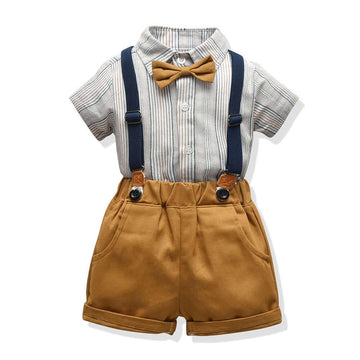 Baby Boy Romper Blazers Suit Set Collection (6m - 4 yrs)