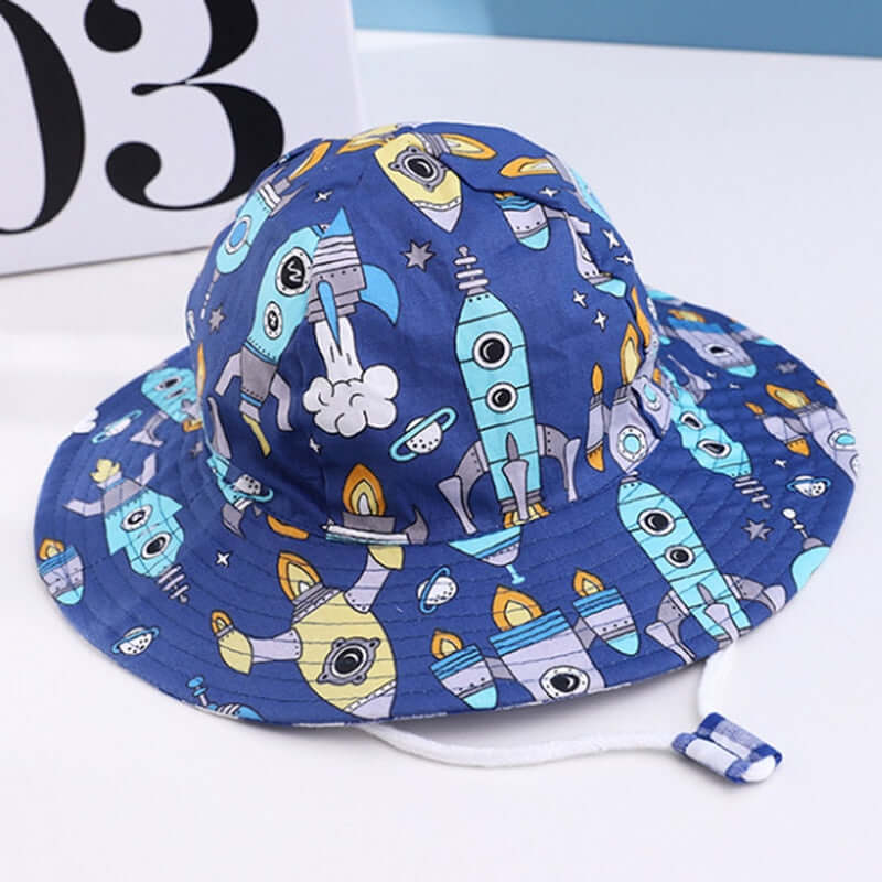 Image of Stylish Summer Hats for Kids (6mo-10yrs): Cotton Bucket & Panama Cap. Shop now at OleOle.