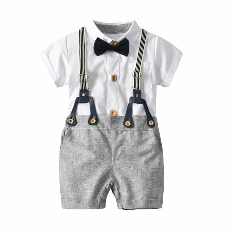 Image of Baby Boy Romper: Adorable Bodysuit Clothes Collection, 3 months to 2 years. Shop now at OleOle for the cutest styles at a special sale price!