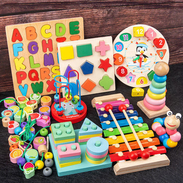 Learning Educational Wooden Toys for Baby