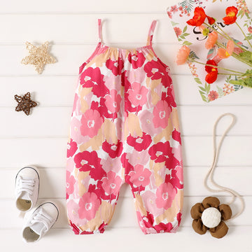 OleOle Hot Fashion 100% Linen Jumpsuit Romper for Baby Girls (3 months - 3 years)